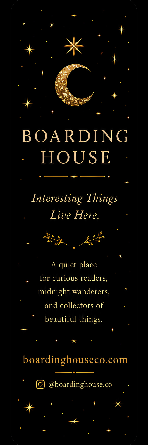 Nocturnal Bookmark Collection