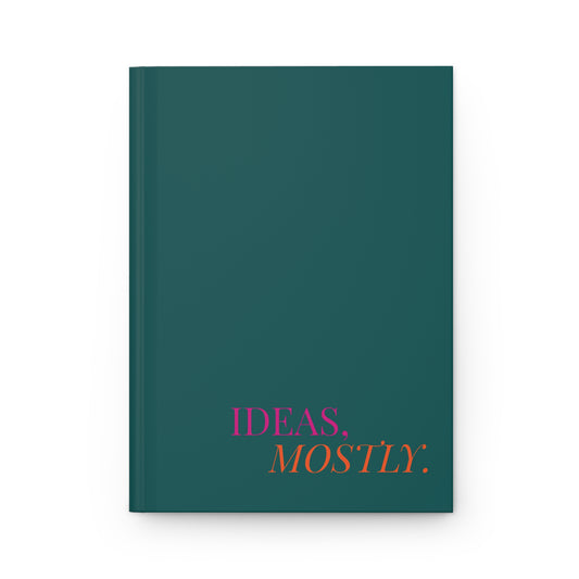 Ideas, Mostly Hardcover Journal