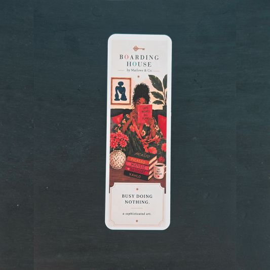 Busy Doing Nothing Bookmark