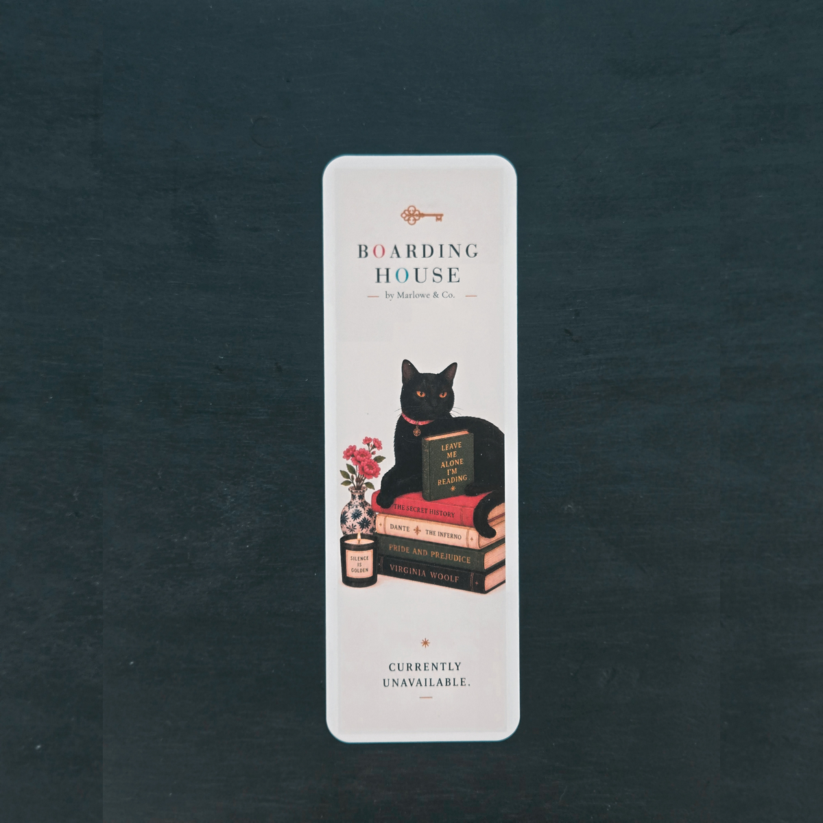 Currently Unavailable Bookmark