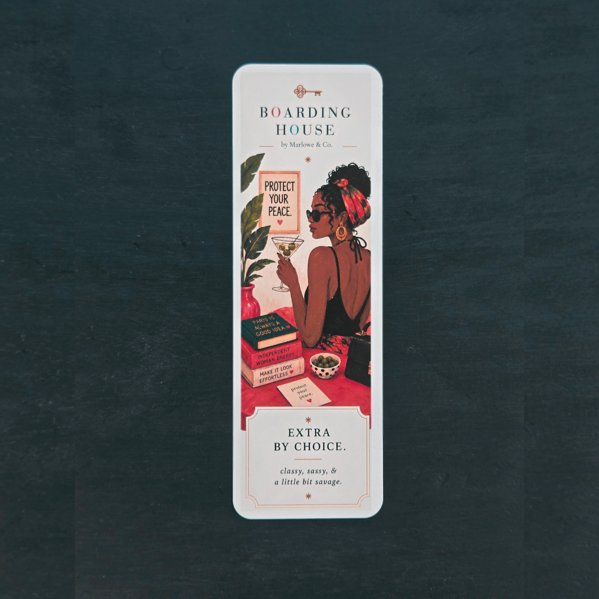 Extra by Choice Bookmark