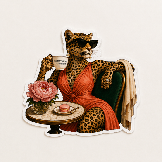 Leopard Sticker